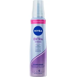 Nivea Hold 4 Extra Strong Styling Mousse< Haarmousse