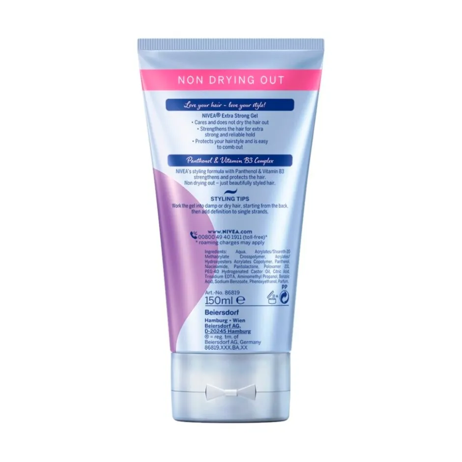 Hold 4 Extra Strong Styling Gel|Nivea Discount