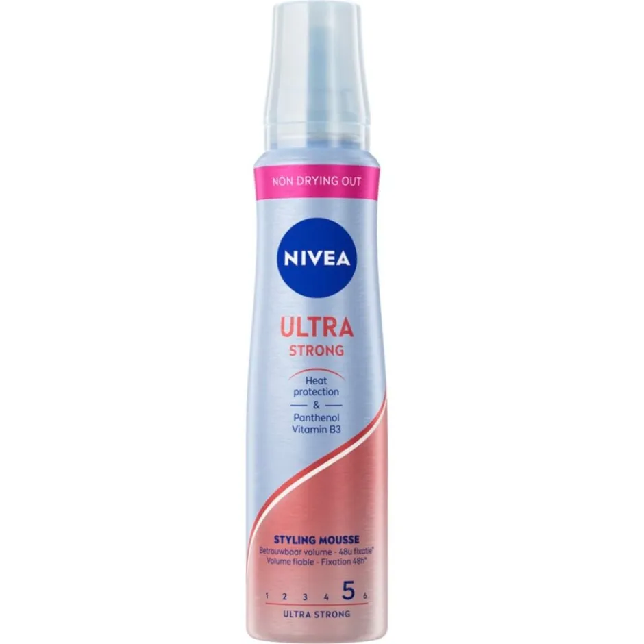 Nivea Hold 5 Ultra Strong Styling Haarmousse< Haarmousse