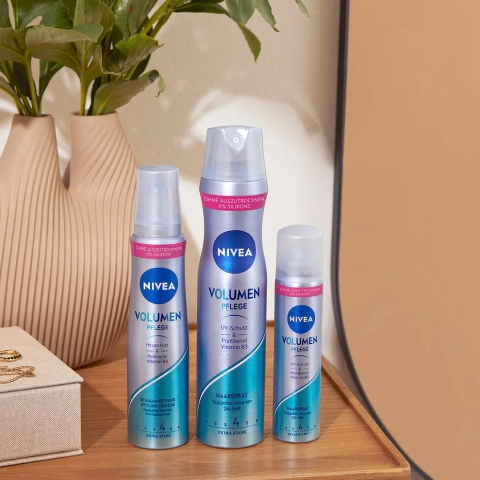 Nivea Hold 4 Volume Care Styling Spray< Haarlak