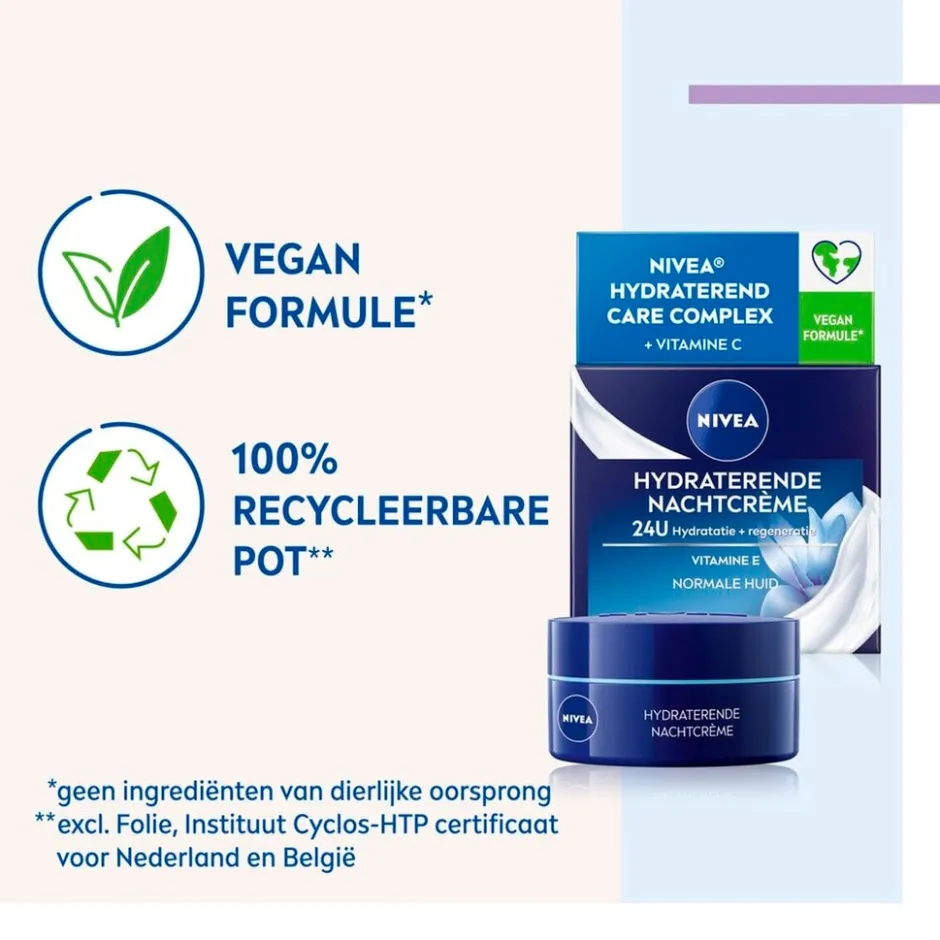 Nivea Skincare NIVEA Hydraterende Nachtcrème< Nachtcreme