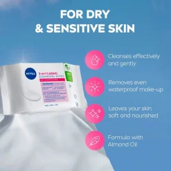 NIVEA 3-In-1 Reinigingsdoekjes|Nivea Skincare Online