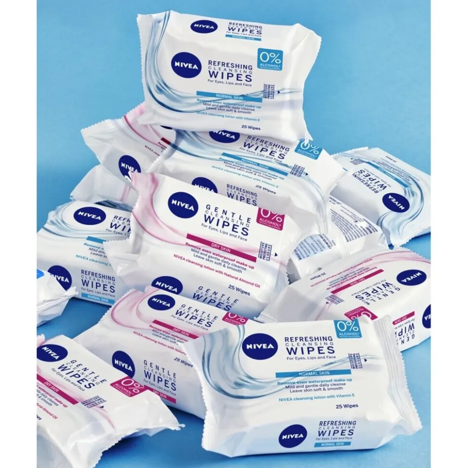 Nivea Skincare NIVEA 3-in-1 Verfrissende Reinigingsdoekjes< Gezichtsreiniging