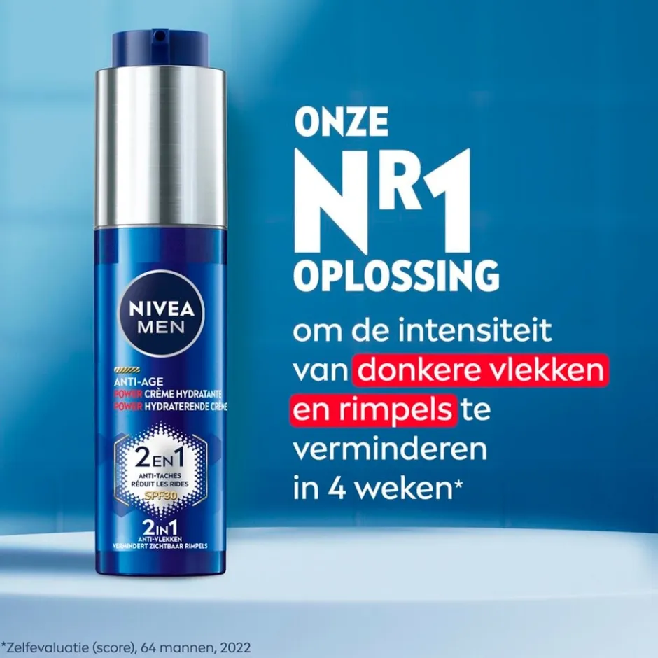 Anti-Age Power 2-in-1 Hydraterende Crème|Nivea Men Best