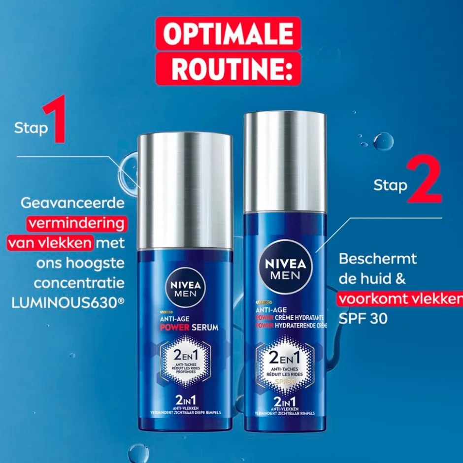 Anti-Age Power 2-in-1 Hydraterende Crème|Nivea Men Best