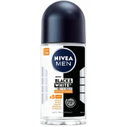 Nivea Men Black & White Invisible Ultimate Impact Antitranspirant Roller< Deoroller