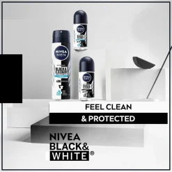 Black & White Invisible Fresh Antitranspirant Roller|Nivea Men New
