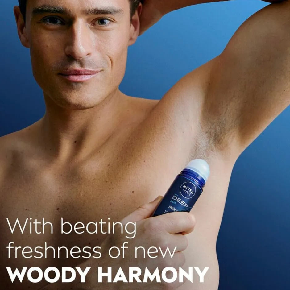 Nivea Men Deep Beat Antitranspirant Roller< Deoroller