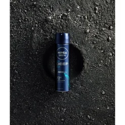 Deep Black Carbon Beat Antitranspirant Spray|Nivea Men Hot