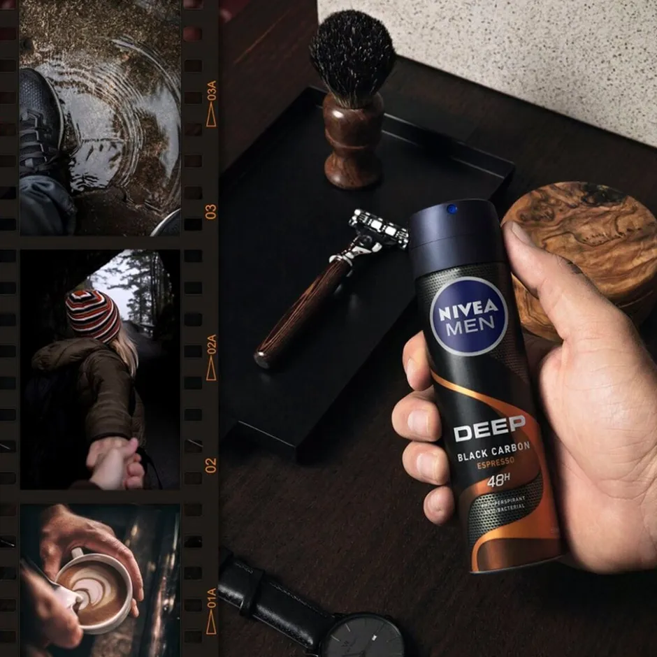 Deep Espresso Antitranspirant Spray|Nivea Men