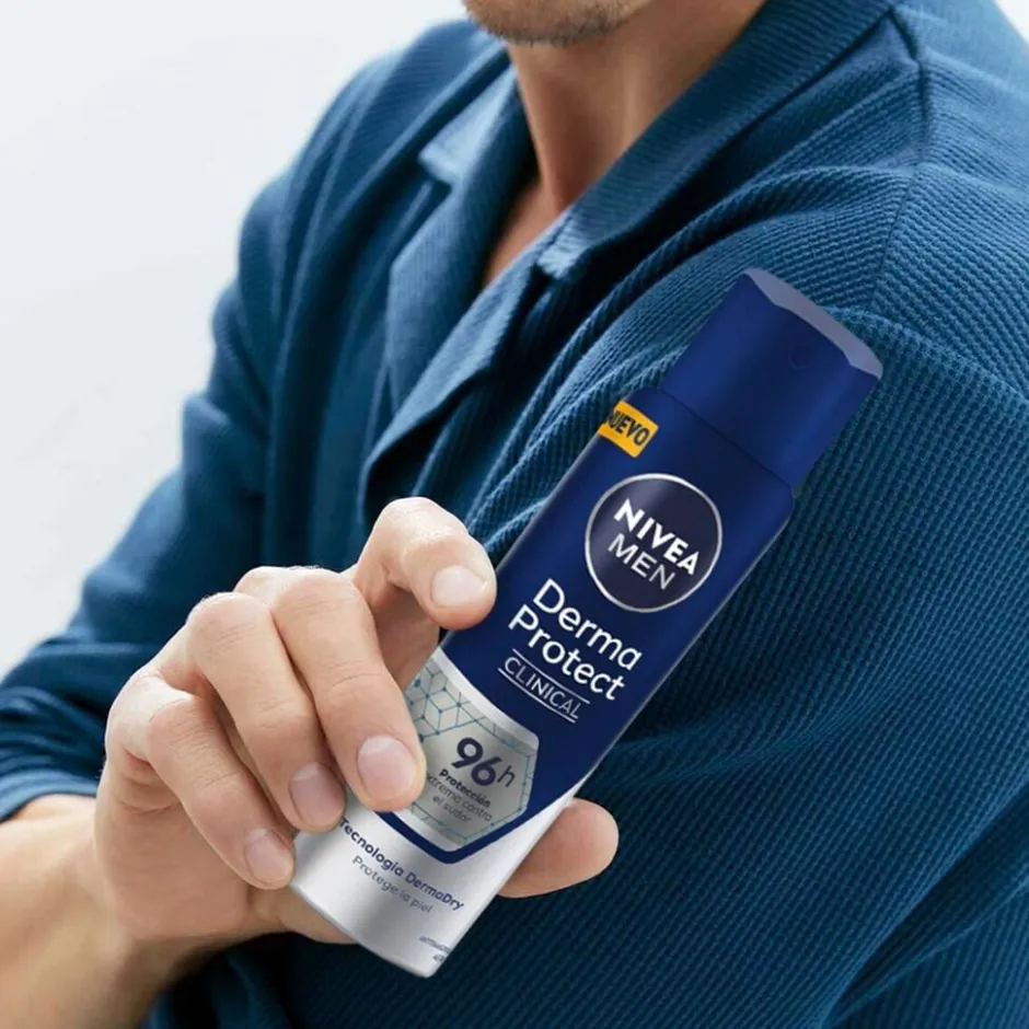 Nivea Men Derma Dry Control Antitranspirant Spray< Deospray
