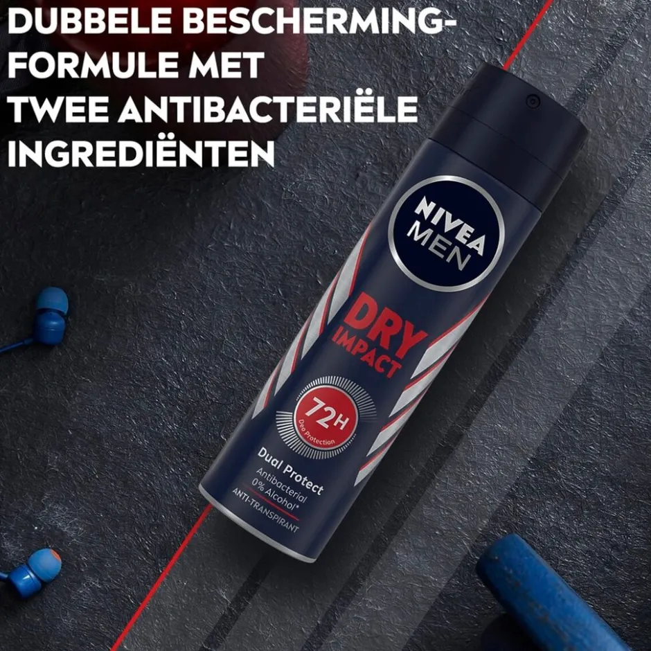 Dry Impact Antitranspirant Spray|Nivea Men Discount