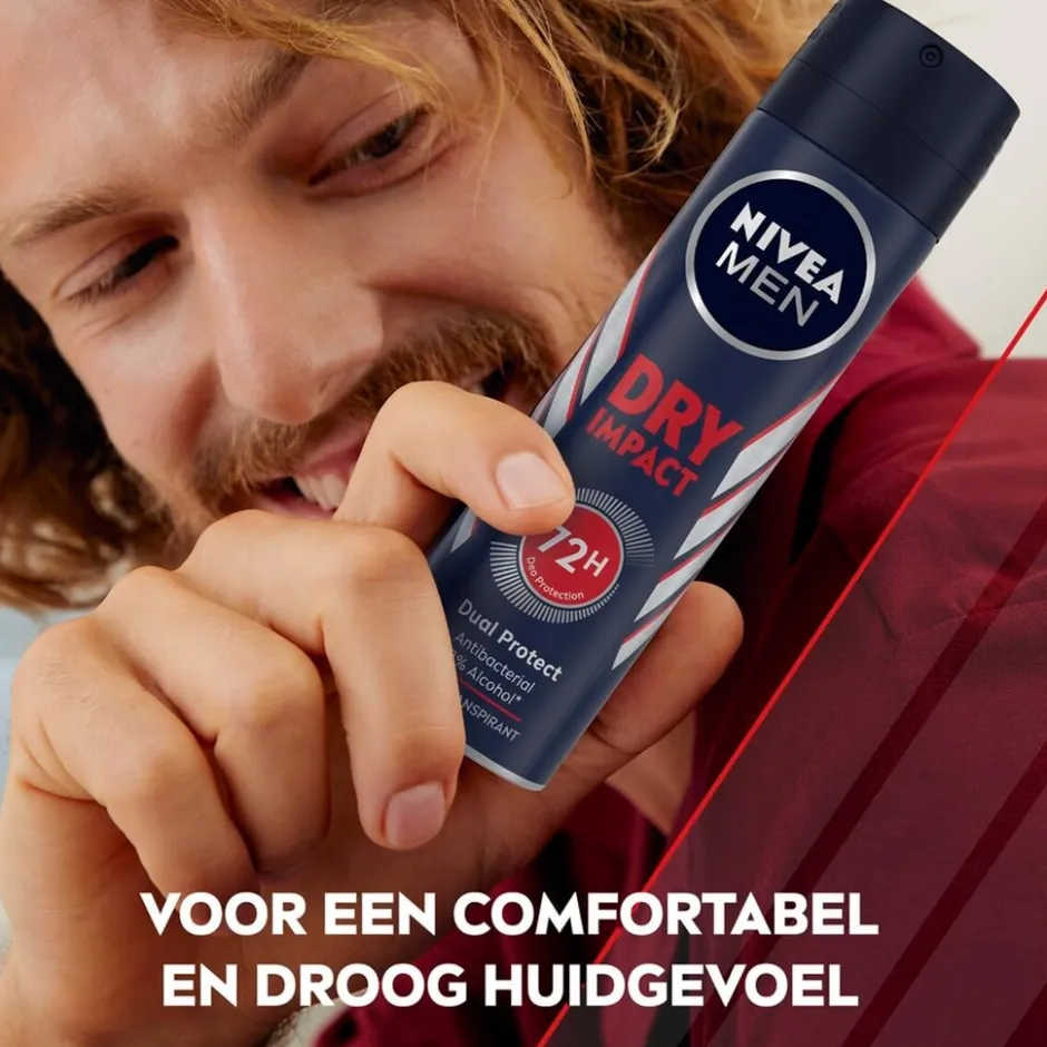 Dry Impact Antitranspirant Spray|Nivea Men Discount