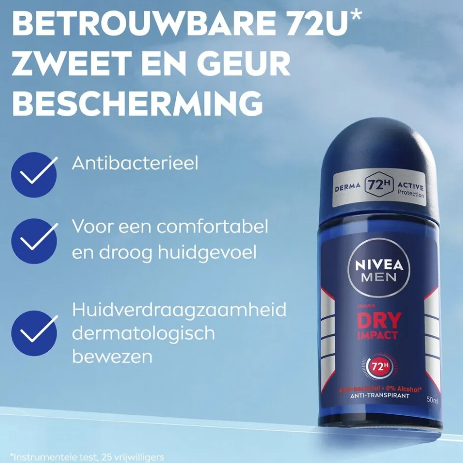 Dry Impact Antitranspirant Roller|Nivea Men