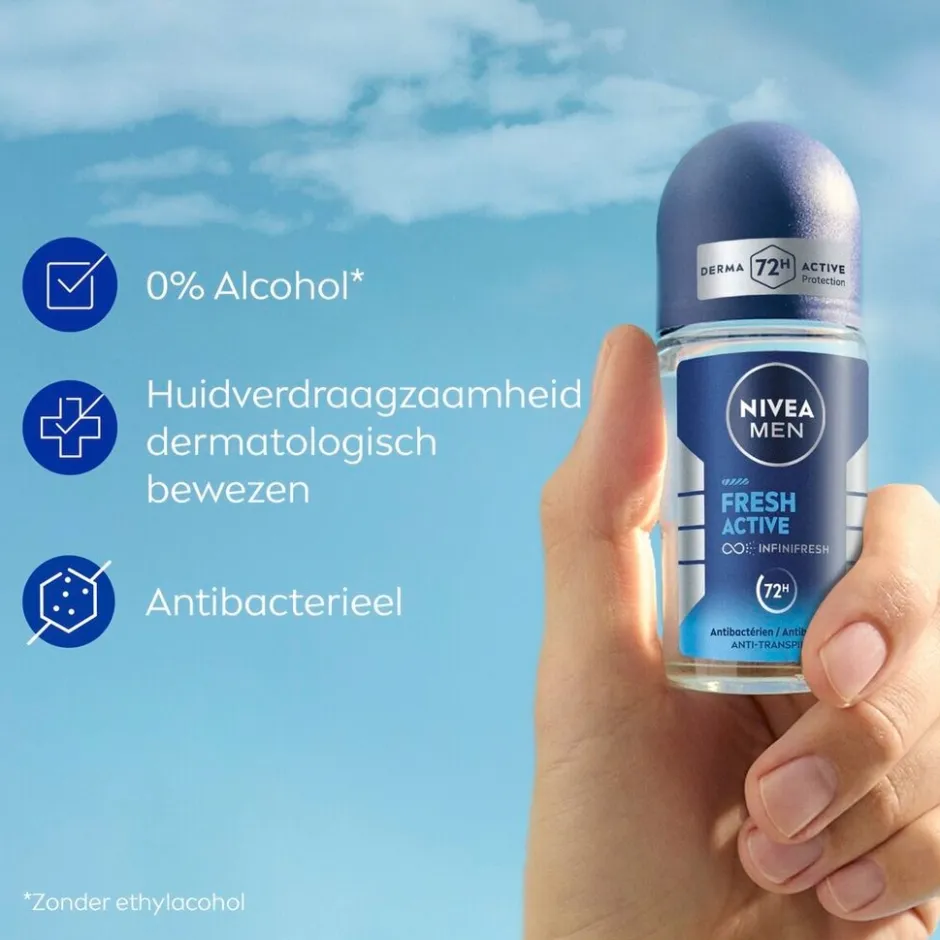 Fresh Active Antitranspirant Roller|Nivea Men