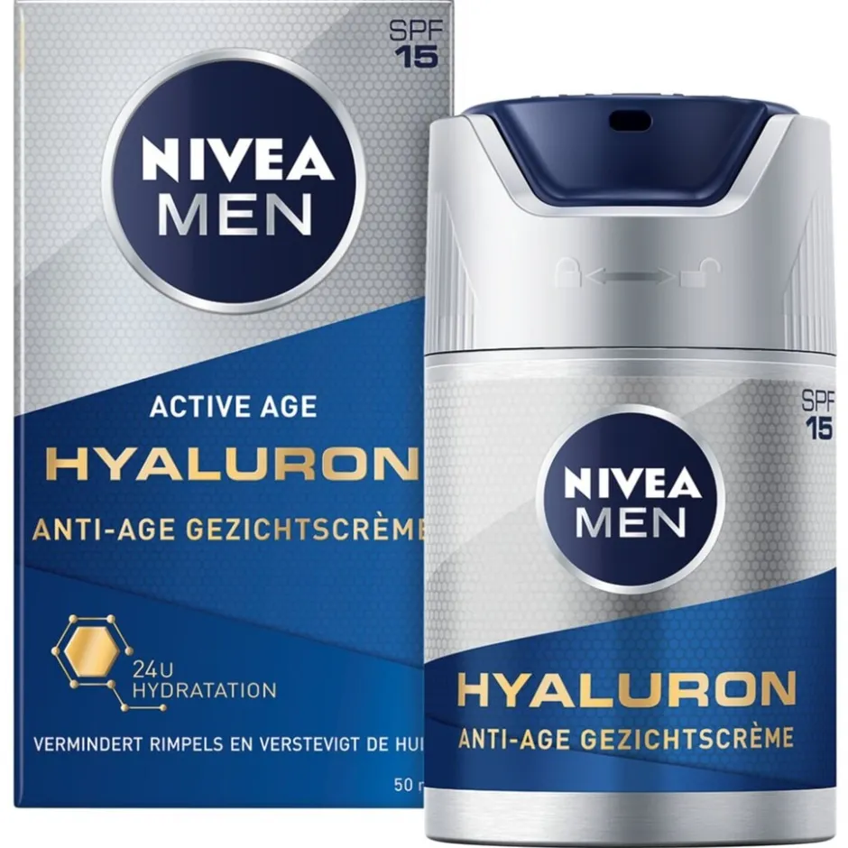 Nivea Men Hyaluron Anti-age Gezichtscrème< Dagcreme