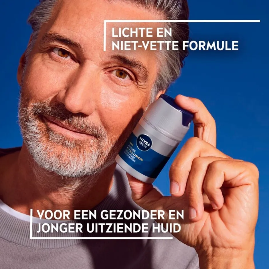 Nivea Men Hyaluron Anti-age Gezichtscrème< Dagcreme