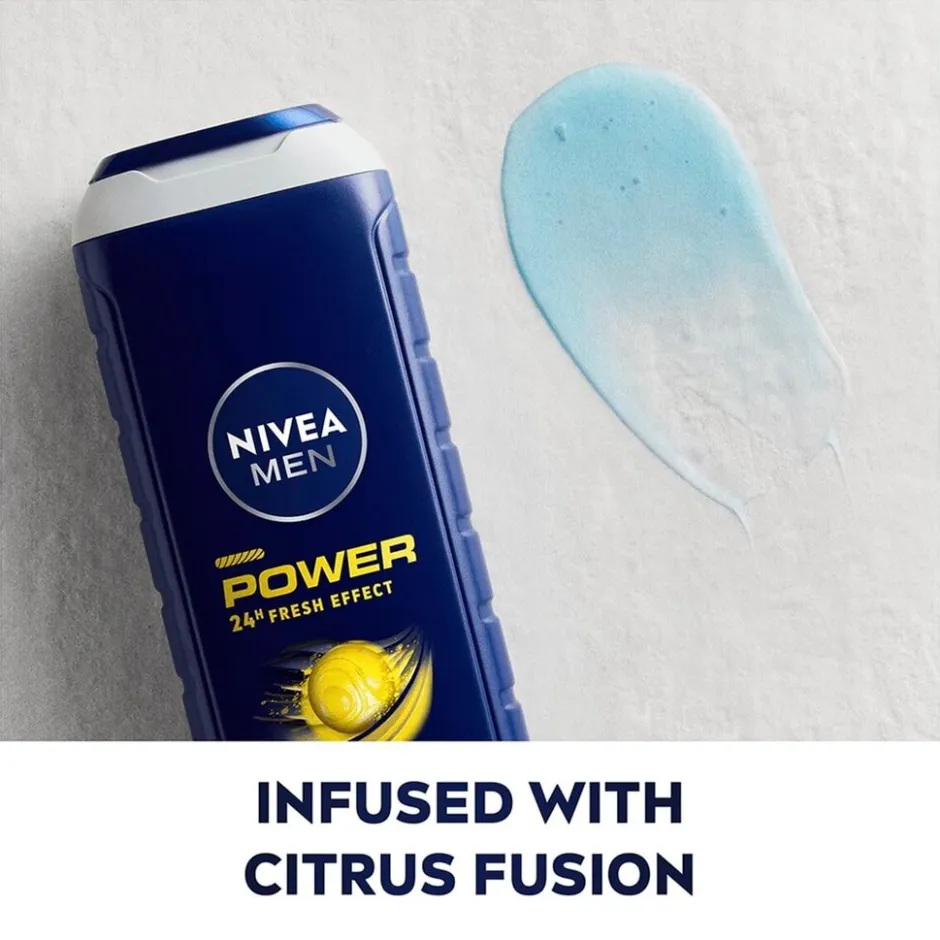 Power 24H Fresh Effect 3-in-1 Douchegel|Nivea Men Online