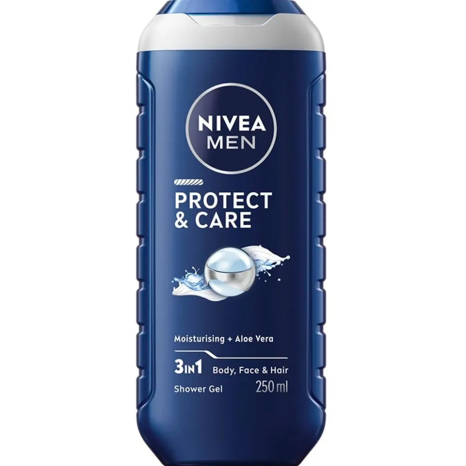 Nivea Men Protect & Care 3-in-1 Douchegel< Douchegel|Shampoo