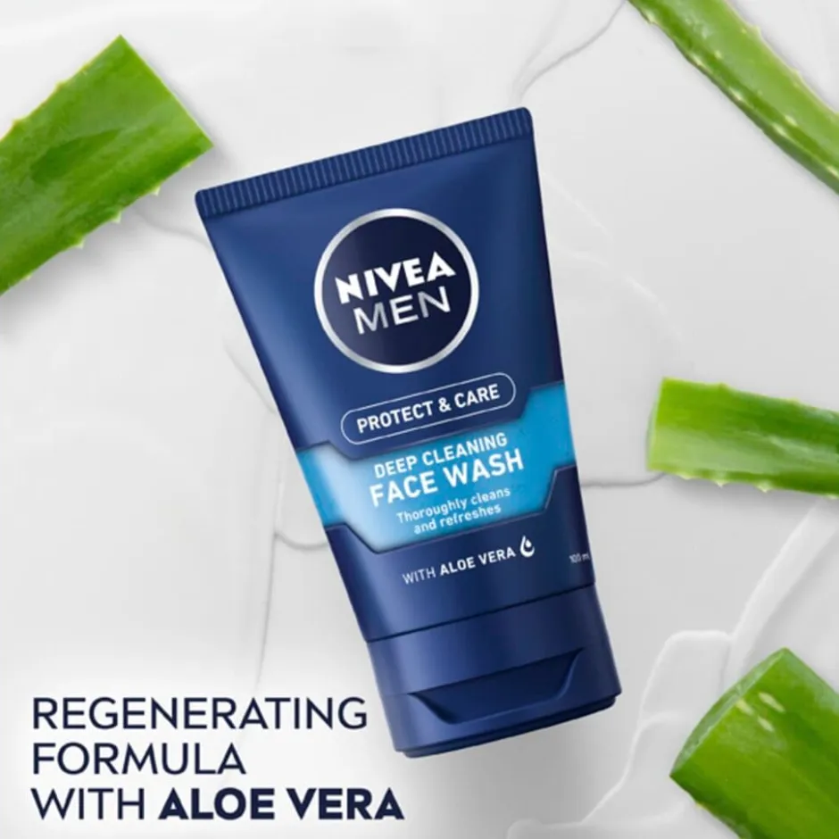 Nivea Men Protect & Care Verfrissende Face Wash< Gezichtsreiniging Mannen