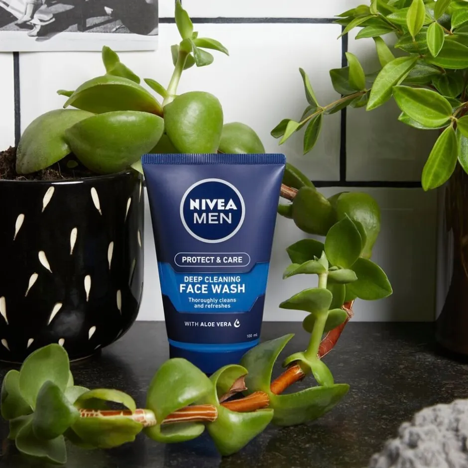 Nivea Men Protect & Care Verfrissende Face Wash< Gezichtsreiniging Mannen