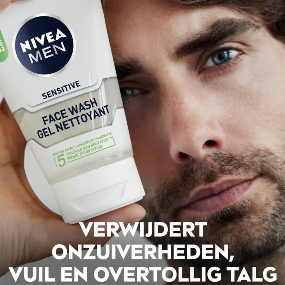 Sensitive Face Wash|Nivea Men Best