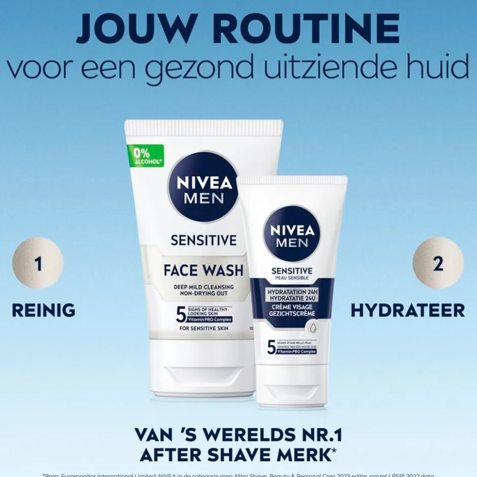 Sensitive Face Wash|Nivea Men Best