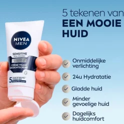 Nivea Men Sensitive Gezichtscrème< Gezichtscreme Mannen