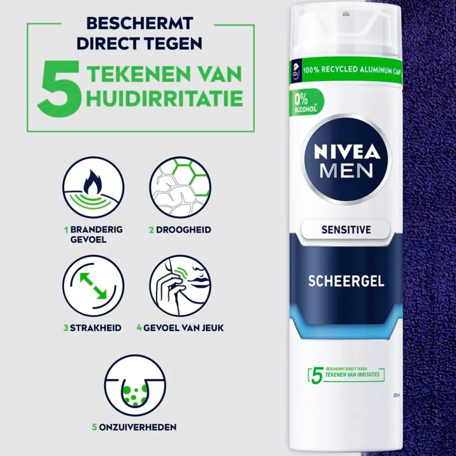 Sensitive Scheergel|Nivea Men Outlet