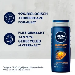 Nivea Men Sport 24H Fresh Effect Douchegel< Douchegel