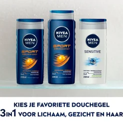 Nivea Men Sport 24H Fresh Effect Douchegel< Douchegel