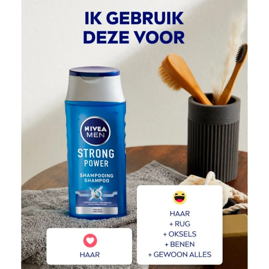 Nivea Men Strong Power Shampoo< Shampoo