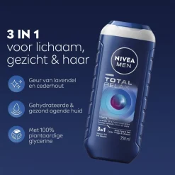 Nivea Men Total Relax 3-in-1 Showergel< Douchegel