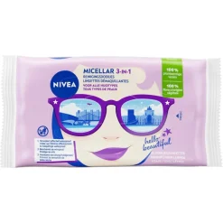 Nivea Skincare NIVEA Micellar 3-In-1 Reinigingsdoekjes< Gezichtsreiniging