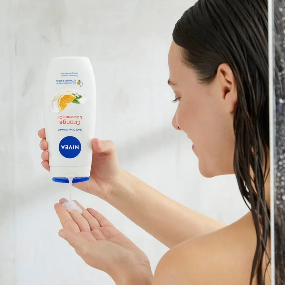 Nivea Orange & Avocado Oil Douchegel< Douchecrème