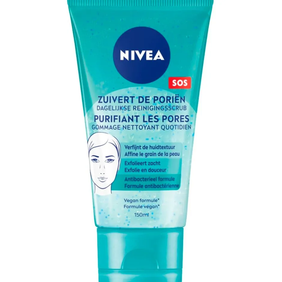 NIVEA Pure Effect Clean Deeper Reinigingsscrub|Nivea Skincare