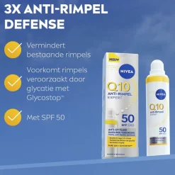NIVEA Q10 Anti-Rimpel Expert SPF50 Anti-Uv Fluïde|Nivea Skincare Sale