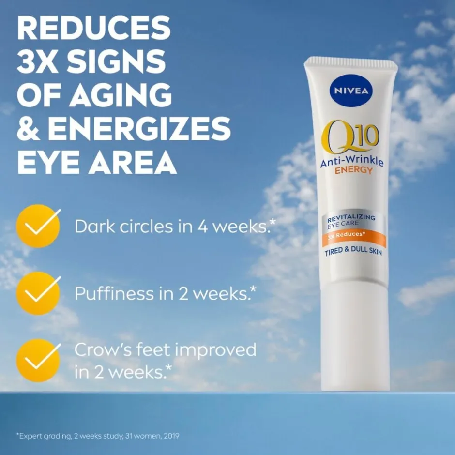 Nivea Skincare NIVEA Q10 Energy Anti-Rimpel Oogcontourcrème< Oogcreme
