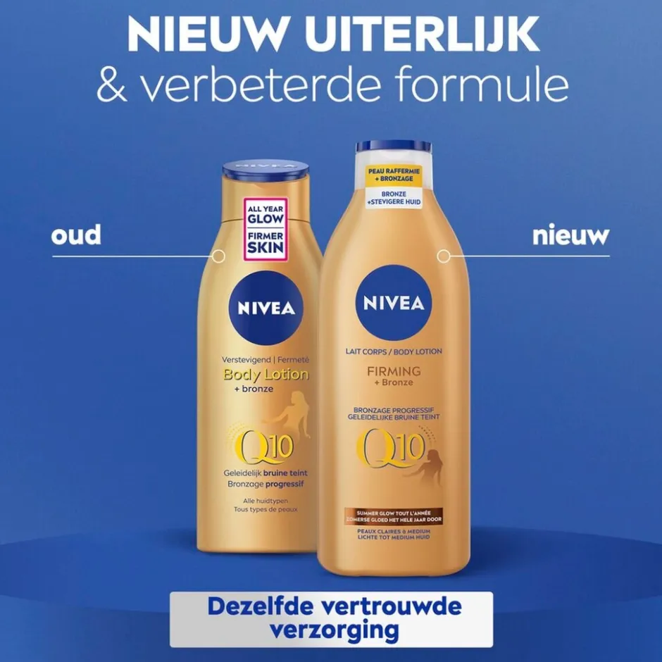 Nivea Q10 Firming + Bronze Bodylotion< Bodylotion|Zelfbruiners