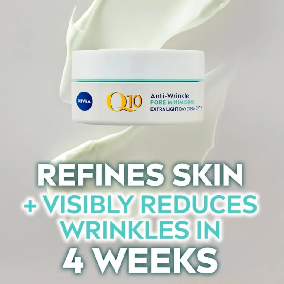 Nivea Skincare NIVEA Q10 Power Anti-Rimpel Porie Verfijnende Extra Lichte Dagcrème< Dagcreme