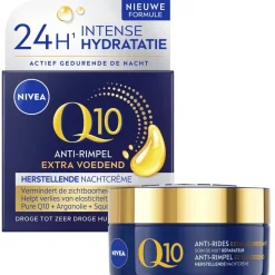 NIVEA Q10 Power Extra Voedende Anti-Rimpel Nachtcrème|Nivea Skincare Clearance