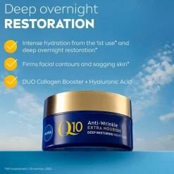 NIVEA Q10 Power Extra Voedende Anti-Rimpel Nachtcrème|Nivea Skincare Clearance