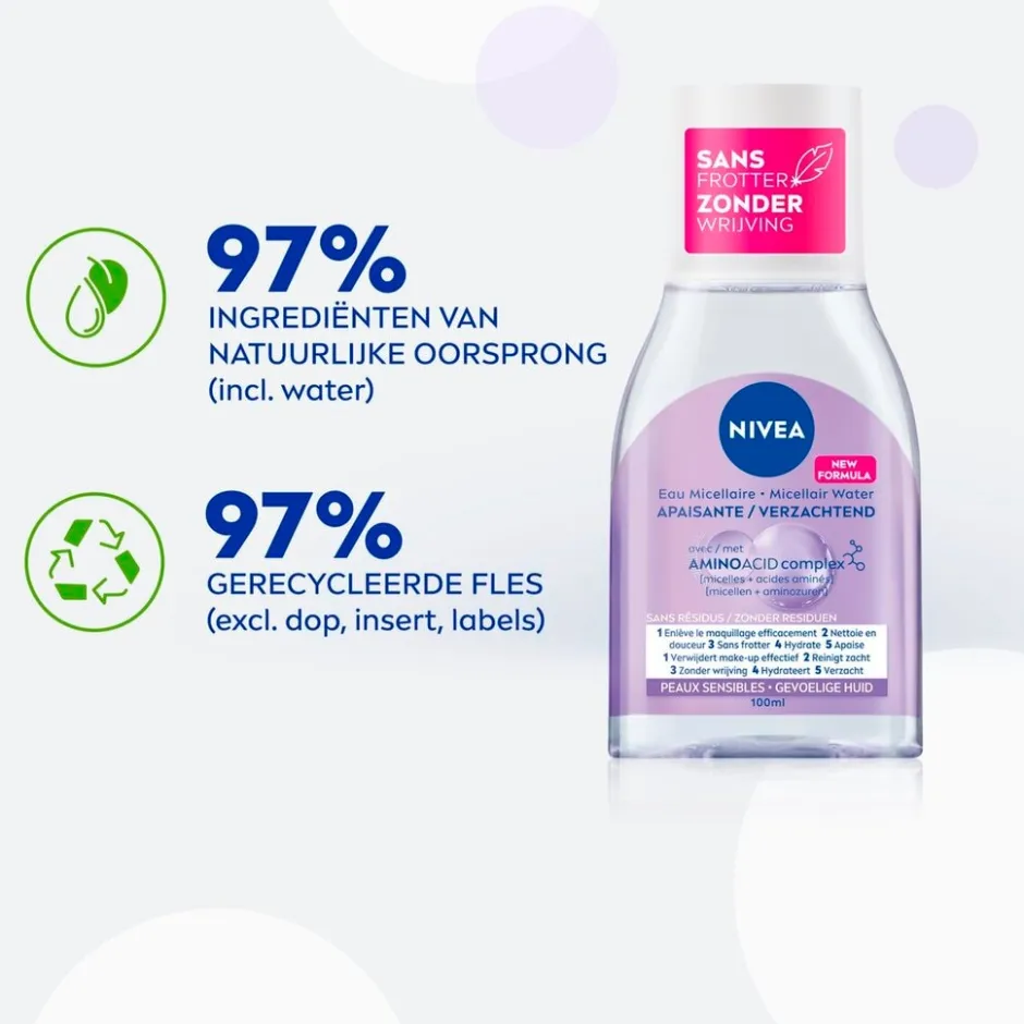 NIVEA Sensitive 5-in-1 Micellair Water|Nivea Skincare Clearance