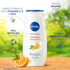 Soft Care Shower Orange & Avocado Oil Douchegel|Nivea New