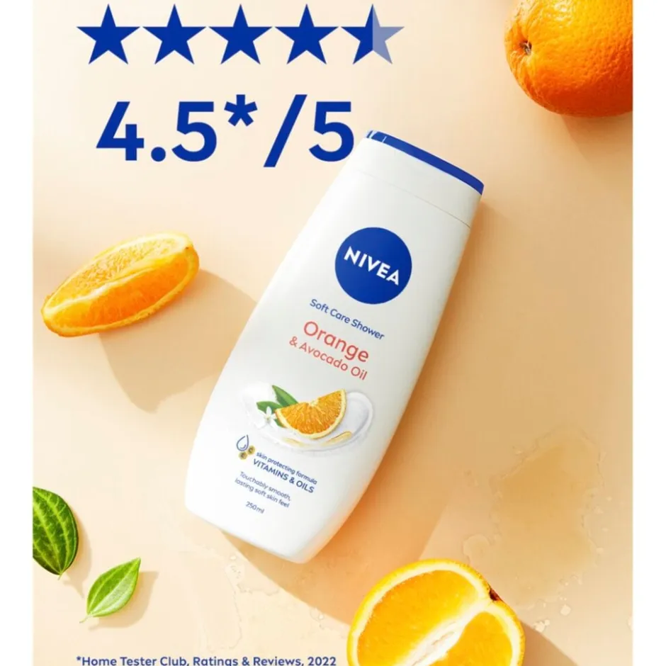 Soft Care Shower Orange & Avocado Oil Douchegel|Nivea New