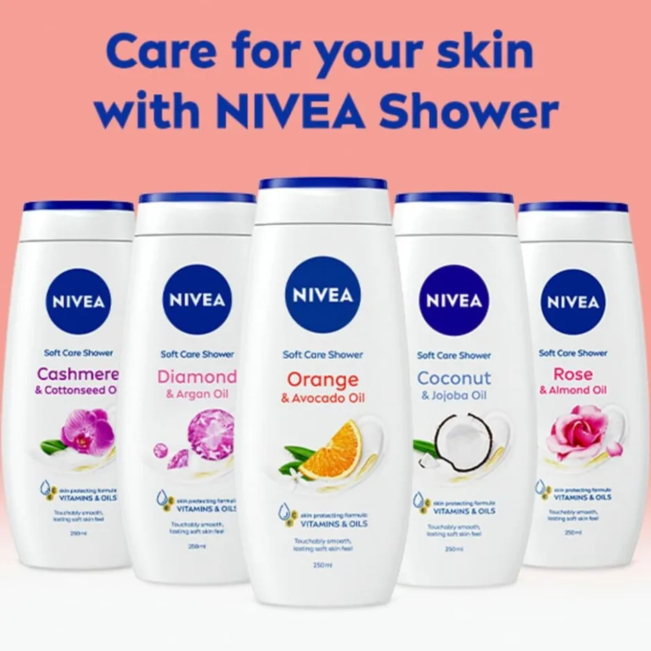 Soft Care Shower Orange & Avocado Oil Douchegel|Nivea New