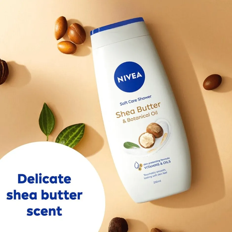 Soft Care Shower Shea Butter & Botanical Oil Douchegel|Nivea Best