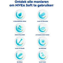 Nivea Soft Hydraterende Crème< Mini Reisverpakkingen|Handcrèmes