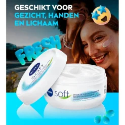 Nivea Soft Hydraterende Crème< Mini Reisverpakkingen|Handcrèmes