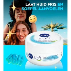Nivea Soft Hydraterende Crème< Mini Reisverpakkingen|Handcrèmes